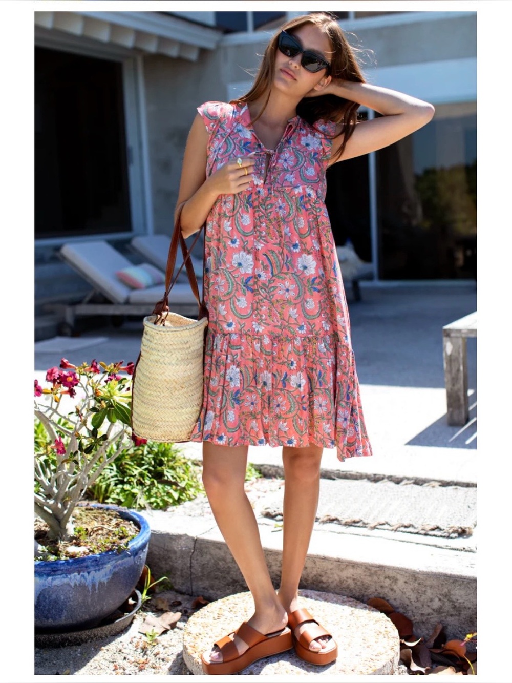Emerson Fry Midi Angel Dress